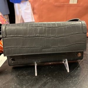 Hammitt AJ Crossbody in Rivers Croc  Leather NWT